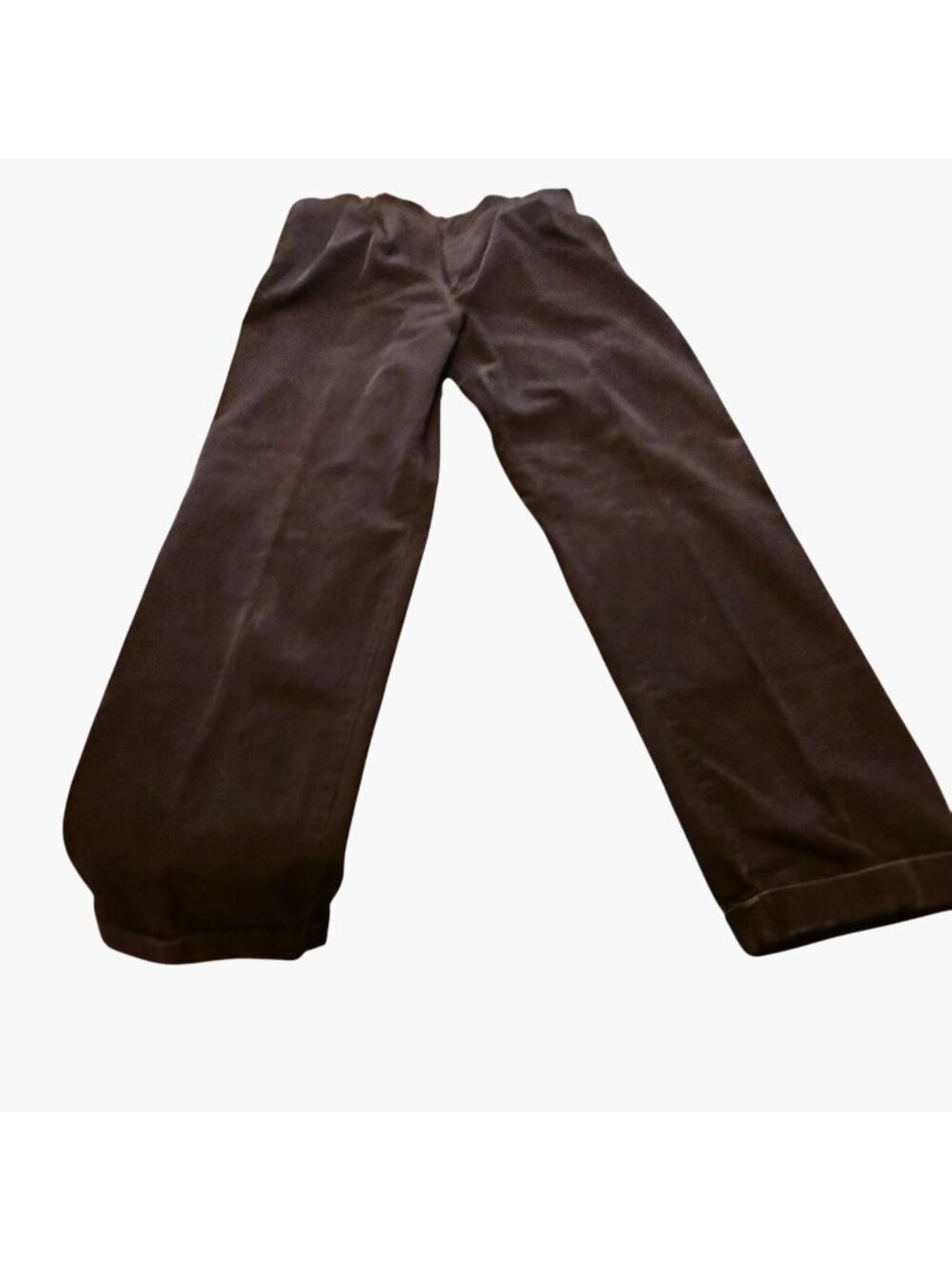 Dockers Mens Corduroy Pants Size 34 34 Dark Brown Cuffed Grampacore